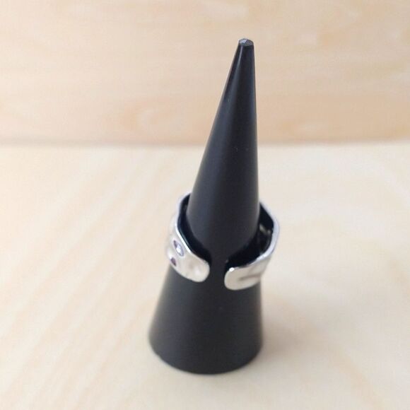 3/$25 Irregular Silver Ring - Picture 3 of 5